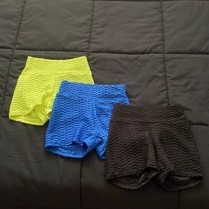 Bundle of Scrunch Butt Shorts